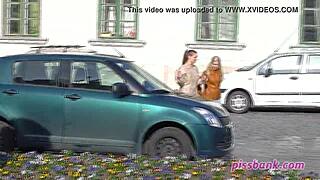 极端公共尿尿被摄像头捕捉