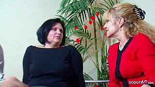 Coppia Matura Tedesca Riceve Aiuto al Primo Casting Porno