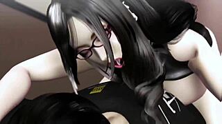 Hentai 3D'de tanıdığım büyük memeli kızla sertçe vuruluyorum 43