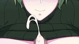 완벽한 파이즈리 가슴 일 2D 헨타이 컴필