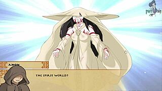 Treinadora Avatar traz cenas bissexuais com posições curvadas e brincadeiras de língua