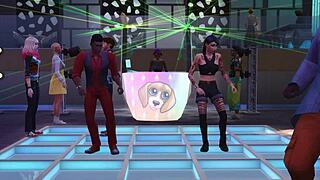 SimxStory nevěrná manželka fouká v 3D karikatuře