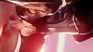 HMV フタナリ 3Dアニメ動画 狂った中出しシーン