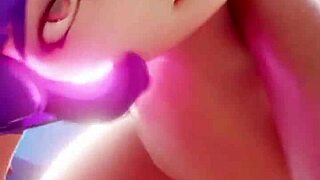 Лучшая POV порно анимация со звуком, с жестким анальным трахом MILF