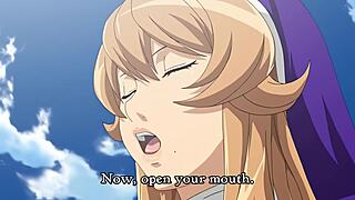 修女在野蛮的本子场景里做什么？