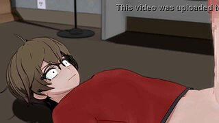 Nekotoro在Mantis-X动画WIP中作为玩物，小巧18+身材接受大鸡巴女王肛交。