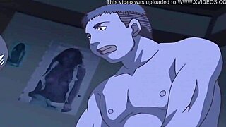 恥ずかしがり屋のアニメガールユリ、初めてのマンコパウンディング