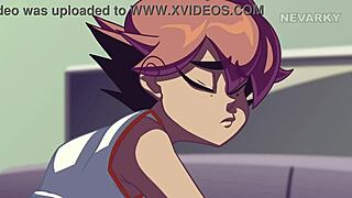 와! 그녀 헨타이 갱뱅에서 더블펜 받는 거 봐!