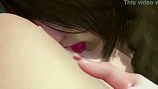 熟女ミルフが若いアジアンのパッシーを蒸し暑い3Dカートゥーンアクションで貪り食う