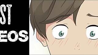 스티브가 마인크래프트 헨타이 패러디 2025에서 알렉스 벗는 거 엿봐