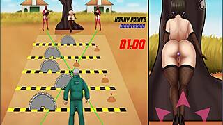 喷水在动漫中因意外肛交转折而饥渴