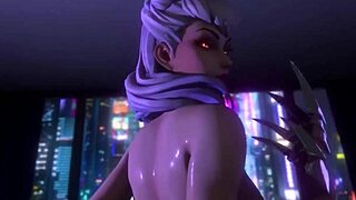 Blender 2024 Overwatch色情射精和口交特写编译