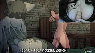 我痴迷Derpixon的诅咒王子hentai动画！