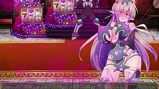 Quarta骑士翡翠被紧紧束缚用于动漫屁股玩法