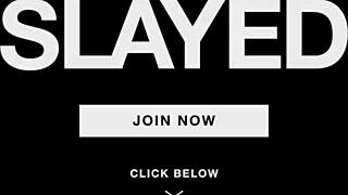 Slayed liten hette Eve Sweet slikker hver tomme av smakfull venninne Lilly Bell