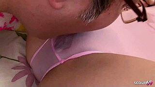 Old Ugly Guy Deflowers Petite Japanese Step-Daughter with Creampie