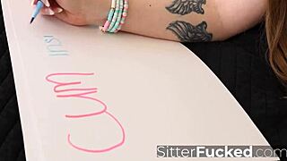 Handyman Takes Babysitter Naomi Ryder's Virginity Meant For Her Rich Client