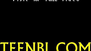 Sessione pompino POV intensa con azione sborra hardcore